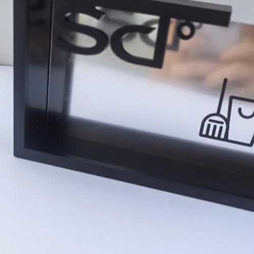 亚克力总经理门牌办公室标识牌公司科室部门会议室定制教室提示牌