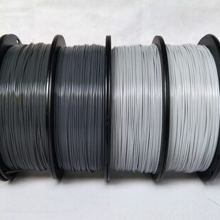 PLA耗材 深灰色浅灰色 PLA材料 1KG PLA灰色 1.75mm 3D打印耗材