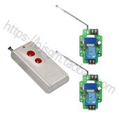 220V380V一拖2路遥控开关1000米大功率三相浇地水泵电机洗车机二