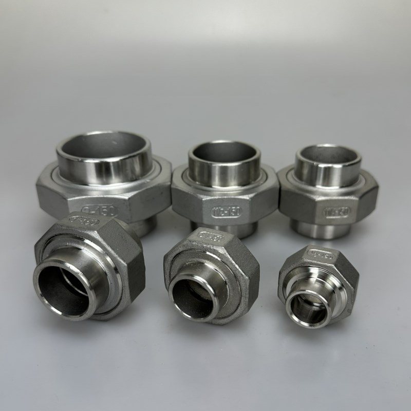 304不锈钢焊接活接头 双头焊接由任 对焊活接 U不锈钢焊接式活接