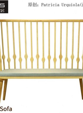 初森家具Nub Sofa疤结沙发客厅单双人位现代简约实木布艺休闲沙发