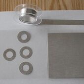 焊锡片铟基焊料低温低熔点焊片锡箔锡带铟51铋32.5锡16.5熔点60度