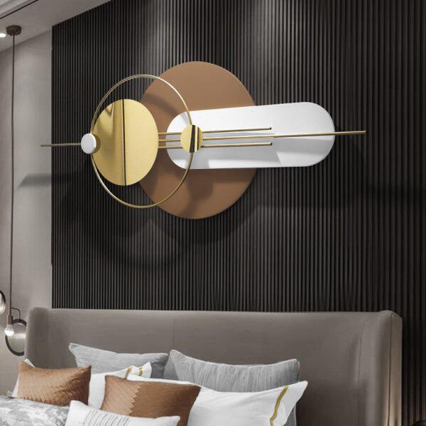 创意餐厅玄关墙上挂饰铁艺壁饰轻奢客厅电视沙发背景墙面装饰挂件