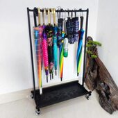 铁秀才大容量雨伞架商用雨伞收纳架学校教室门口雨伞沥水架88伞架