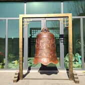玻璃钢 铸铁 警钟长鸣 廉政 展厅雕塑摆件 上市钟 寺庙 铸铜