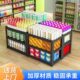 超市牛奶堆头展示架粮油米面饮料促销 台陈列架钢制货架地堆置物架