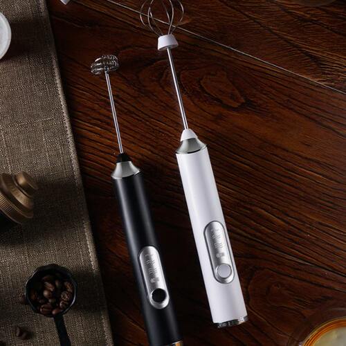 家用打奶器打发咖啡奶泡器电动牛奶起泡器搅拌棒手持打奶器打奶机