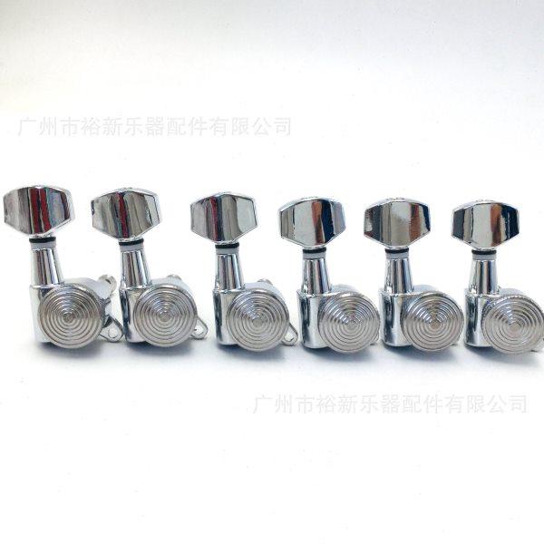 电木吉他自锁弦轴螺纹长针锁弦器银色小方头锁钮螺纹带锁弦全封闭,乐器/吉他/钢琴/配件,吉他-电吉他,淘宝优惠券,粉丝福利购,淘宝优惠卷