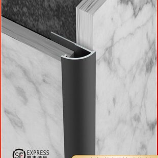 瓷砖阳角线圆弧型阳角条铝合金收边条羊角收口条鑫美角弧形包边条