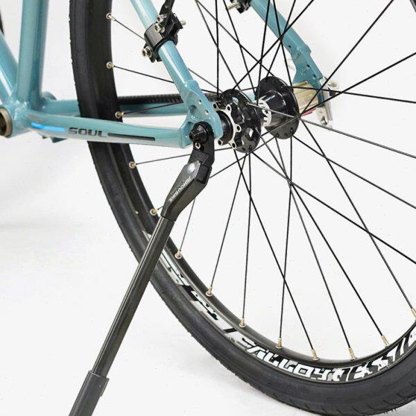 教授单车自行车花鼓快拆杆脚撑通用山地公路车铝合金停车支架支撑