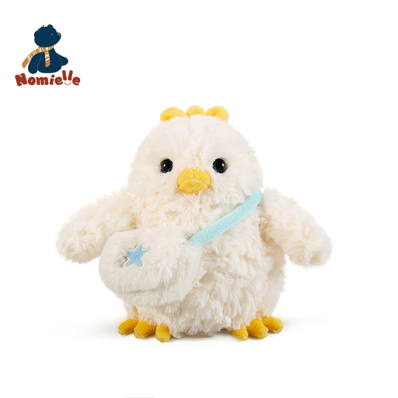 Nomielle布丁鸡毛绒玩具安抚娃娃