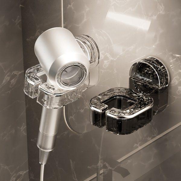 吸盘吹风机置物架免打孔壁挂式旋转懒人电吹风筒收纳支架挂架神器,家庭/个人清洁工具,吹风机置物架,淘宝优惠券,粉丝福利购,淘宝优惠卷