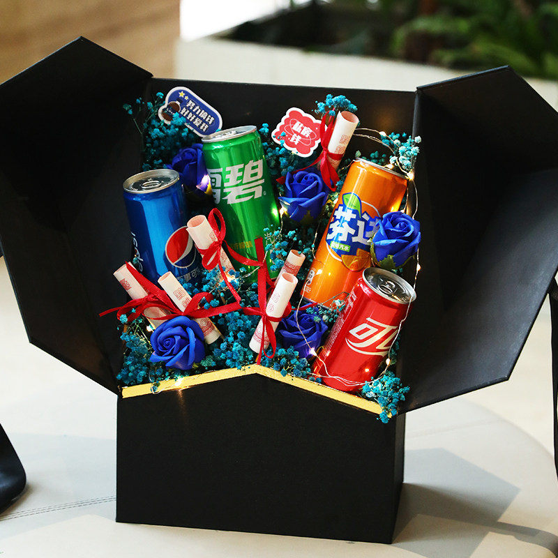 男生生日礼物送男友男士朋友实用惊喜创意定制高档V走心的有仪式