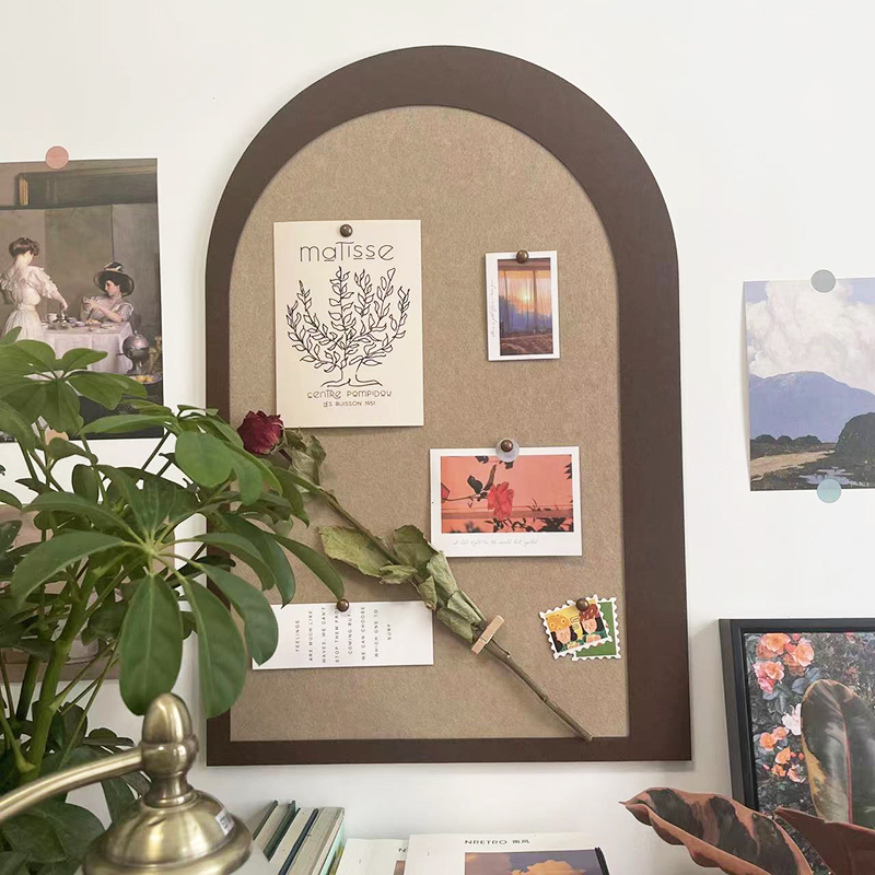 窗户毛毡照片墙贴软木展s示板自粘背景墙卧室玄关留言板墙面装饰