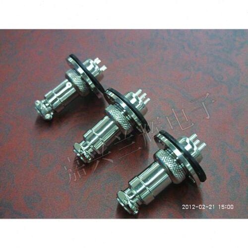 航空插头 GX16-7芯 DF-7芯 连接器 插座 开孔16MM M16 法兰盘