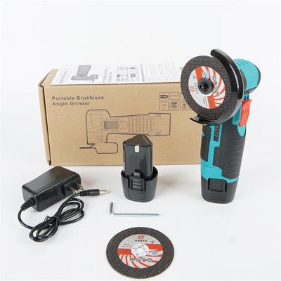 充电式迷你机角磨型家用手抛光296机持小切割机锂电角磨机