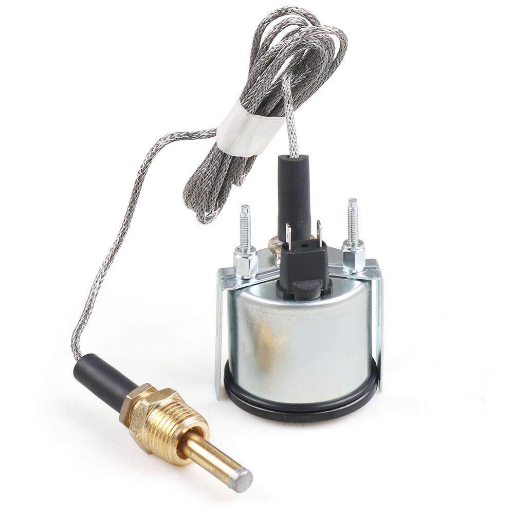 2寸52mm指针机式水181-01-16温表带传感器130℃/2械5℉双刻度工程