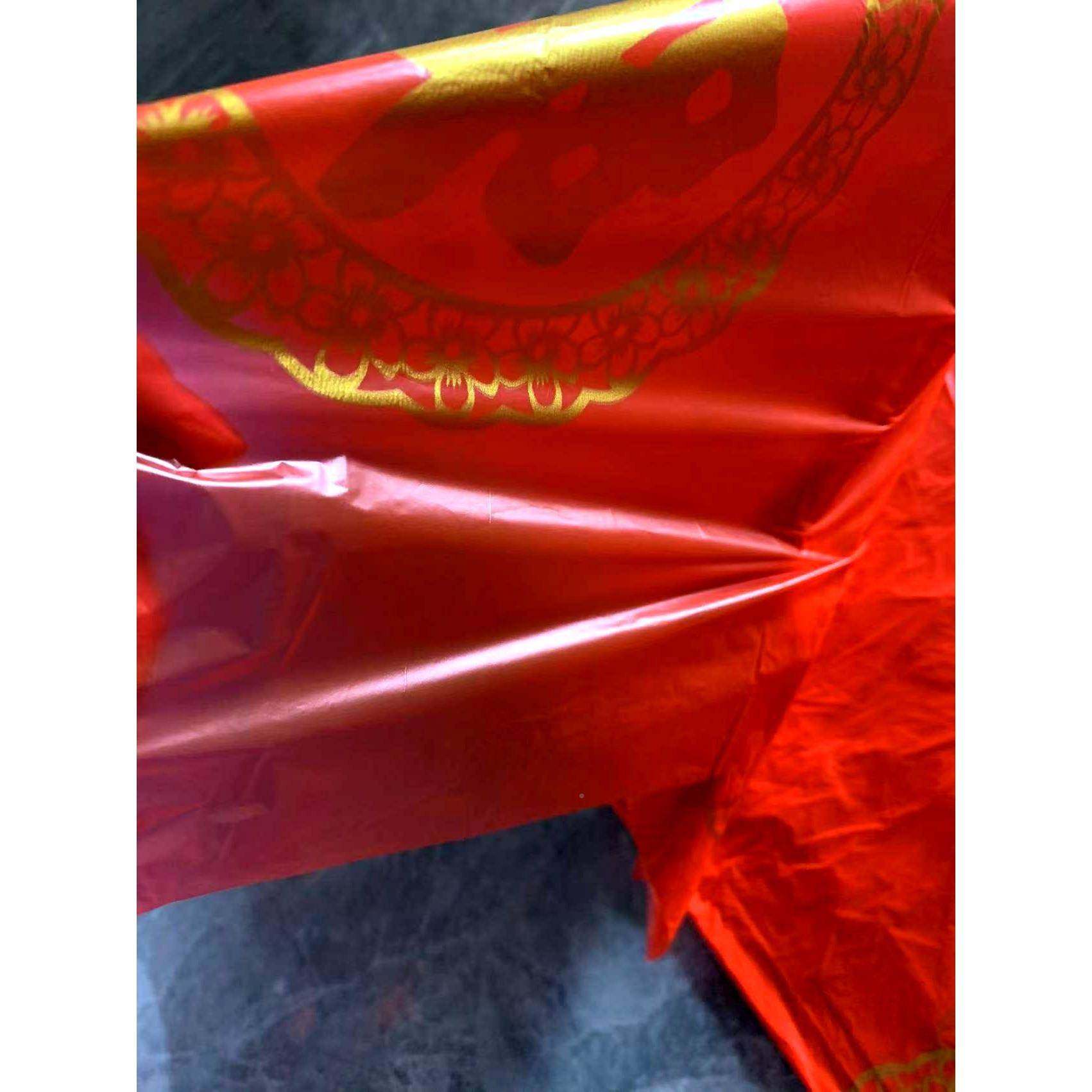 一性印花塑8料桌布宴席台布一次性桌布喜字1无品牌/.X1.8米100次