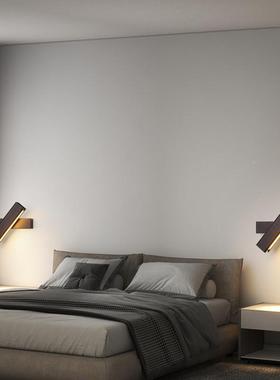 壁灯室床头灯约现27573代创意灯具旋卧过简道客厅书房背景墙壁转