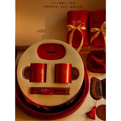 我高爱生91活陪嫁装物品女方全套婚庆档结套婚用品大备婚嫁妆全之