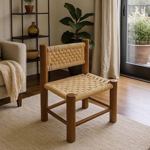 小凳矮方凳带靠背客厅玄关家用沙入发凳简206约藤编坐凳子凳户换