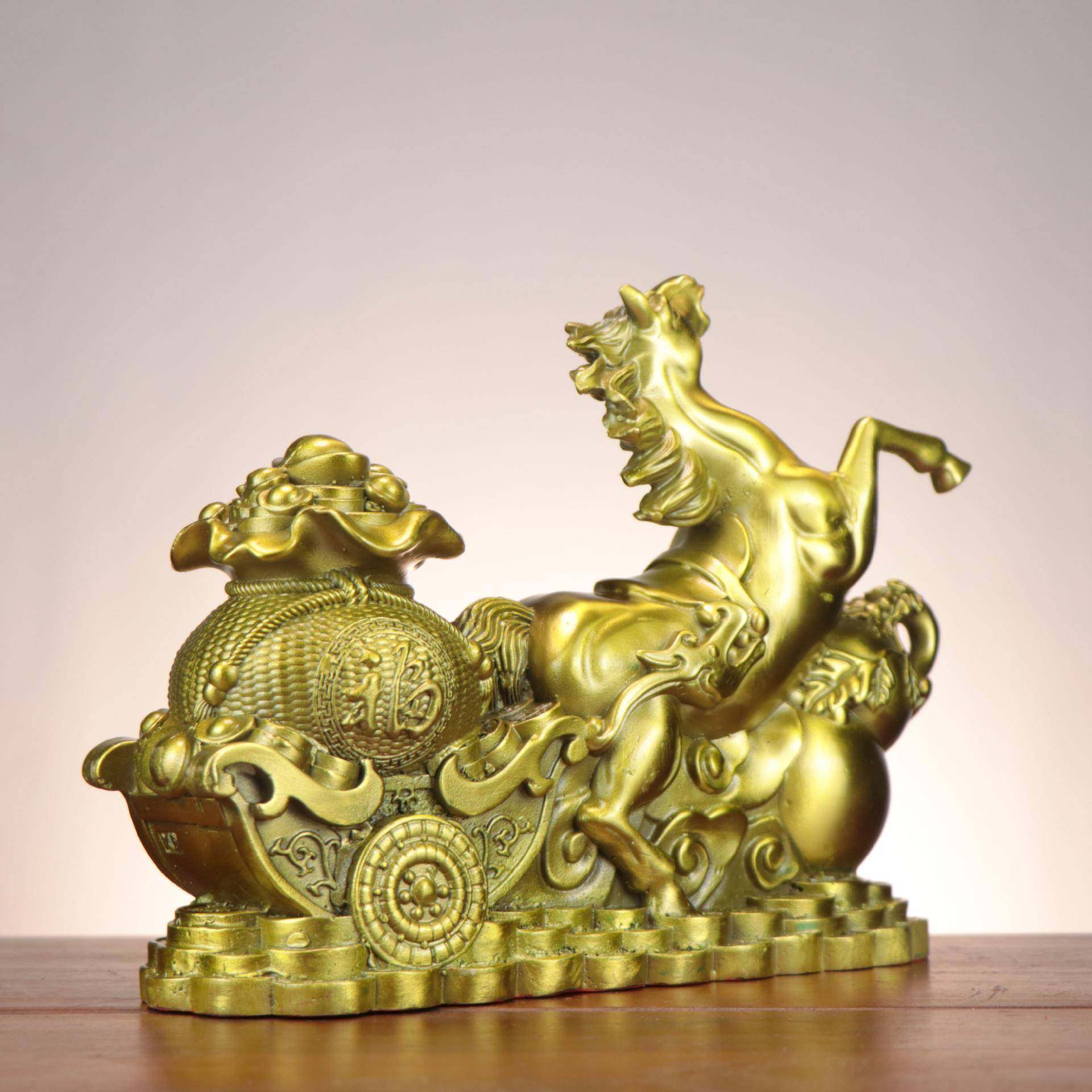 铜马件摆XBD马福禄马居钱袋马马拉车家店铺铜摆件,家居饰品,装饰摆件,淘宝优惠券,粉丝福利购,淘宝优惠卷