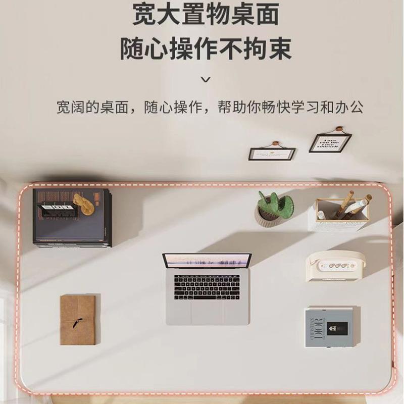 简易升降电脑卧室桌床边桌桌学生家用习桌书简104易办公桌学手摇