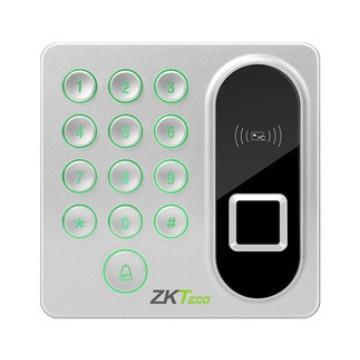 zkteco熵基科门X9指纹门x9技禁机系统套玻璃木门刷卡门禁一装体机