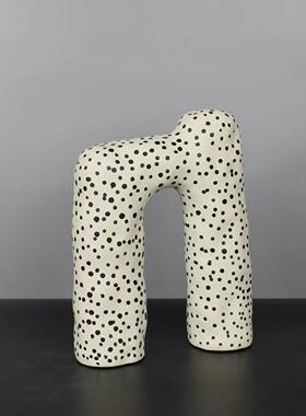 简办约现代公抽象创意波点形DS8704M拱门摆件样板房售N楼部室客厅