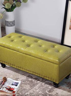 沙凳发家用长条口收纳储物门换鞋子长凳方WNZ形可坐服装店沙发凳