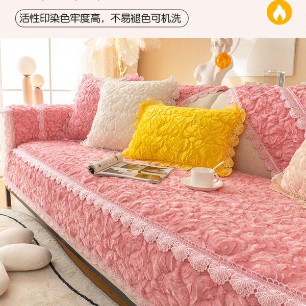 冬季毛绒沙发垫四季通用靠背巾盖布全包沙发套罩简约现代防滑坐垫,居家布艺,沙发垫,淘宝优惠券,粉丝福利购,淘宝优惠卷