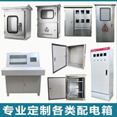 定制304不锈钢配电箱室外防雨配电柜动力柜双层门电箱开关控制箱