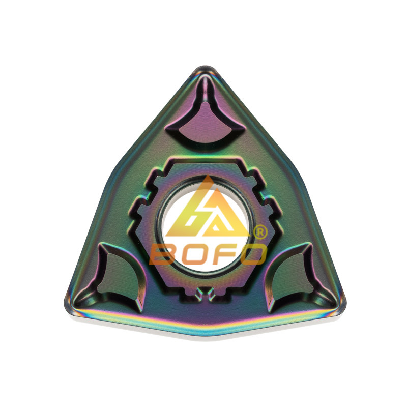 自贡淬火钢数控刀片WNMG080404/080408-ZPF/GF/BM1/BM2 AP105七彩