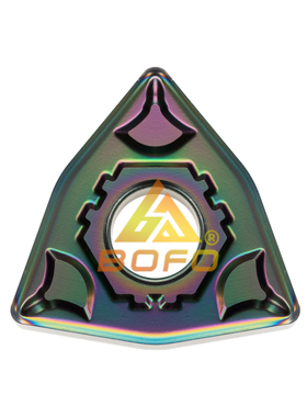 自贡淬火钢数控刀片WNMG080404/080408-ZPF/GF/BM1/BM2 AP105七彩