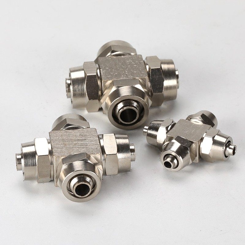 气动快速接头气管锁母快拧接头十字四通6mm/8mm/10mm/12mm,农用物资,苗木固定器/支撑器,淘宝优惠券,粉丝福利购,淘宝优惠卷