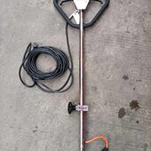 伽华2.5匹石材加重翻新机手柄手拧配件晶面大理石地面水磨打磨水