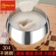 星闪不锈钢滤油壶家用双层防烫隔油过滤油锅304带盖储油猪油罐子