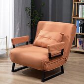 欧莱特曼懒人沙发床可折叠两用单双人小户型阳台书房办公室沙发椅