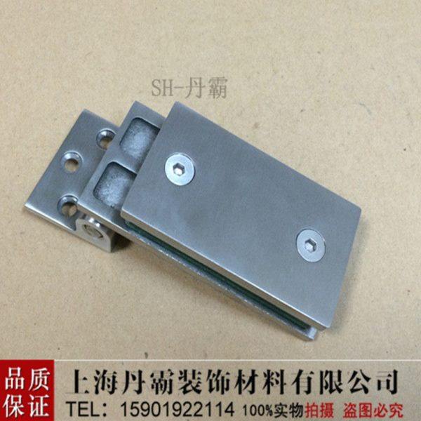 不锈钢实心 浴室夹 无框门玻璃夹 淋浴房合页 铰链双向90度,基础建材,门夹,淘宝优惠券,粉丝福利购,淘宝优惠卷