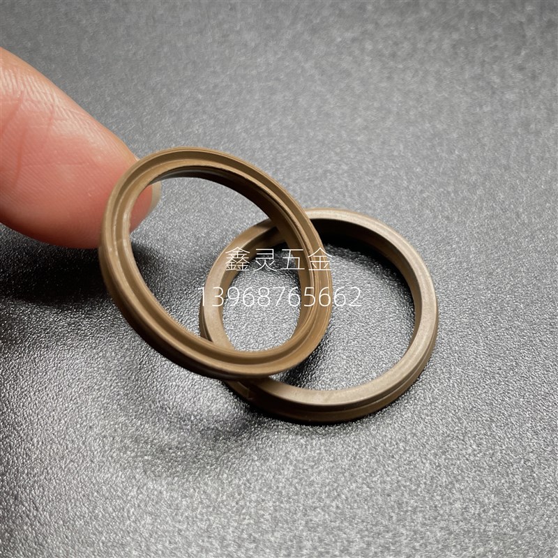 氟胶MYA平面防尘h圈3*6/4*7/5*8/6*9/7*10/8*11*2.1耐高温气缸轴