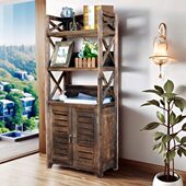 博古架实木中式 茶叶展示柜茶架子置物架茶室茶柜茶具摆件收纳柜子