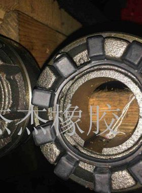 联轴器12角缓冲垫KTR POLY-NORM弹性块压缩机十二角T15橡胶梅花胶