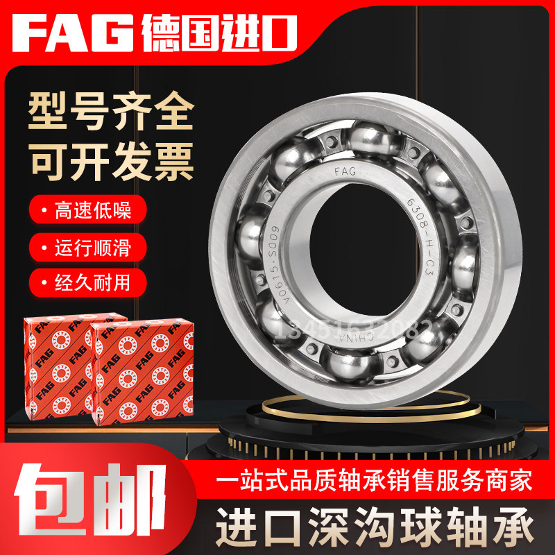 德国FAG进口电机轴承6314 6315 6316 6317 6318 6319 2ZR 2RSR C3