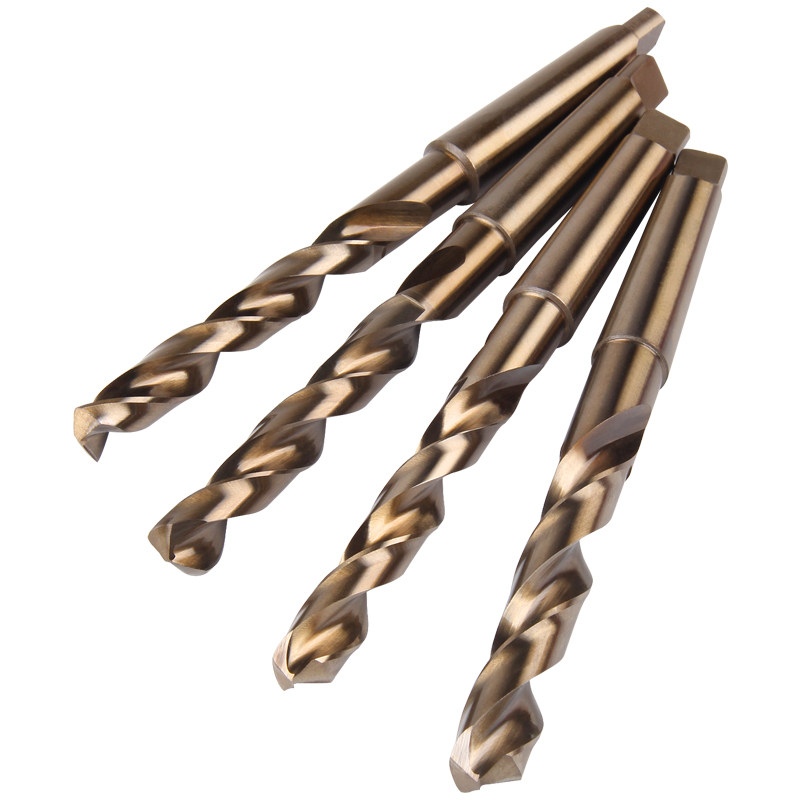 松崎m35锥柄麻花钻头高速钢金属钢板铁皮不锈钢专用钻头钻花打孔