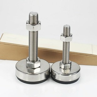 M16 D60 M20 L100 L150 水平调节金属脚杯橡胶底AJPCT L120 AJPCS