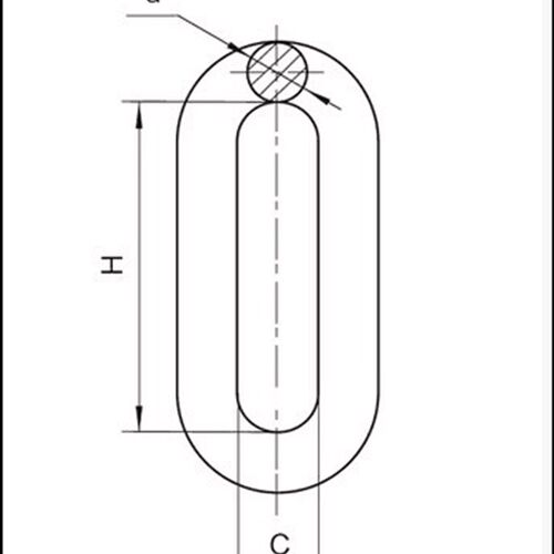 电力金具/PH-7/PH-10系列延长环铁件金具/线路金具/线路连接环
