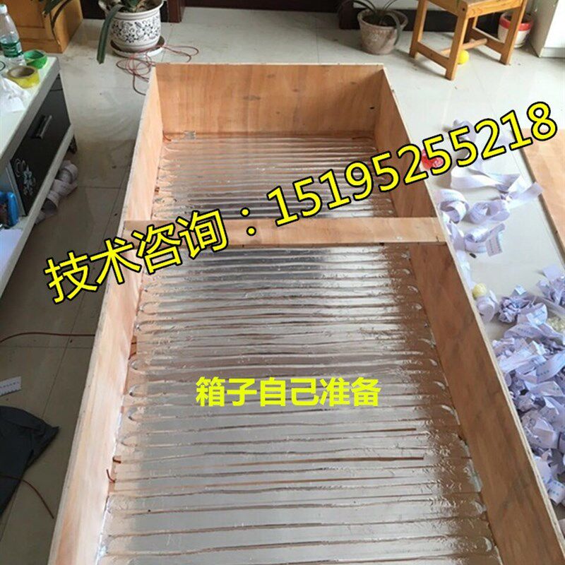 自制水床孵化器 高精度温控器加热板 鸡鸭鹅鹌鹑孔雀孵蛋机电热垫