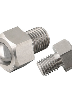 钢珠滚轮六角螺栓型QDE02/03 BCHL BCHLJ万向球万向轴承牛眼珠