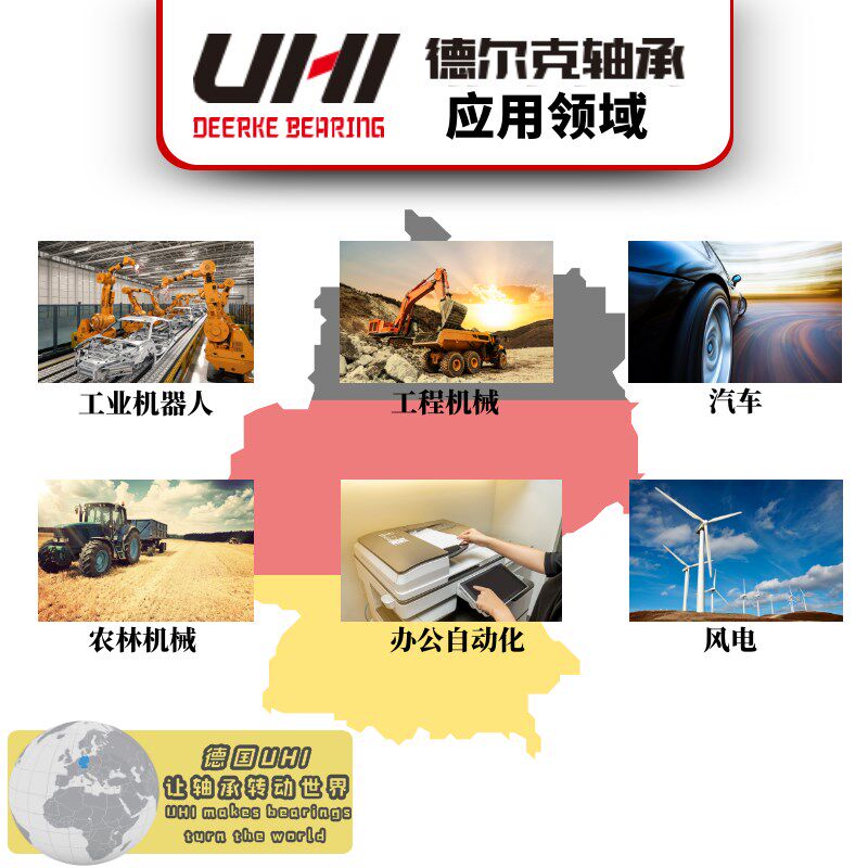 UHI交叉滚子转盘机械手回转轴承 RB12025 13015 13025UUCC0/P4