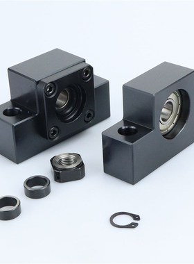 台湾精一进口丝杆支撑固定座组件BTN/BTNM6 810 12 15 20 精密型